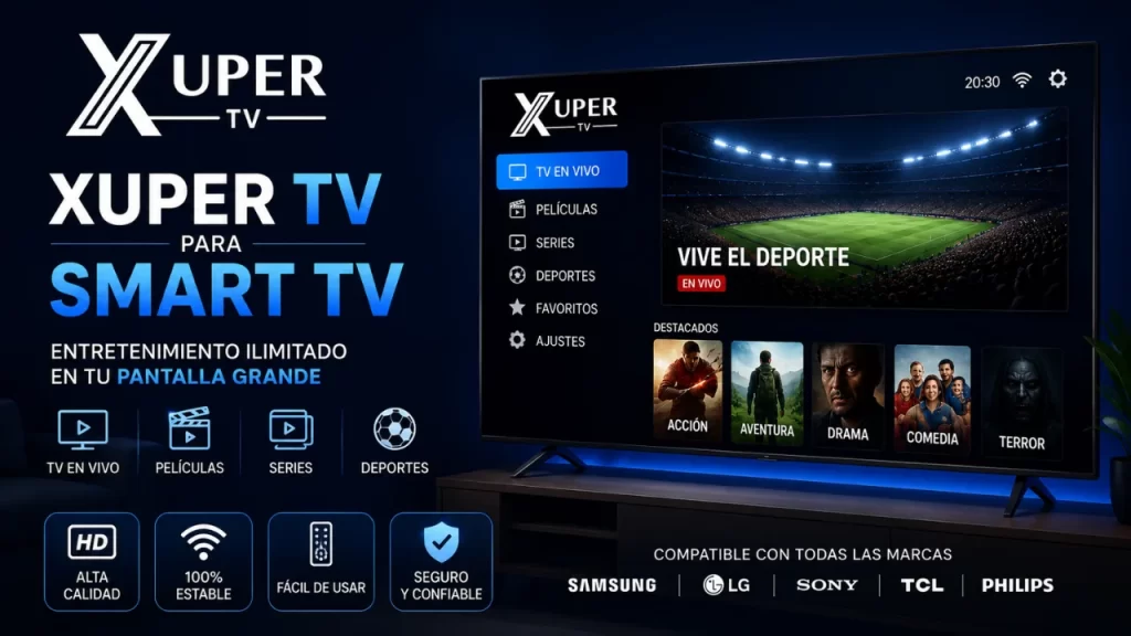 xuper tv para smart tv
